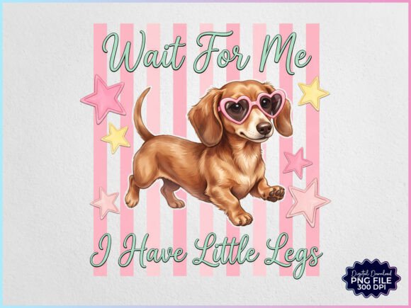 Download Preppy Dachshund Dog PNG - Dachshund Collection