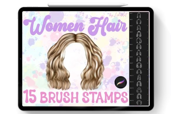 Download Hair Brush Stamp Procreate - Hair brush Collection