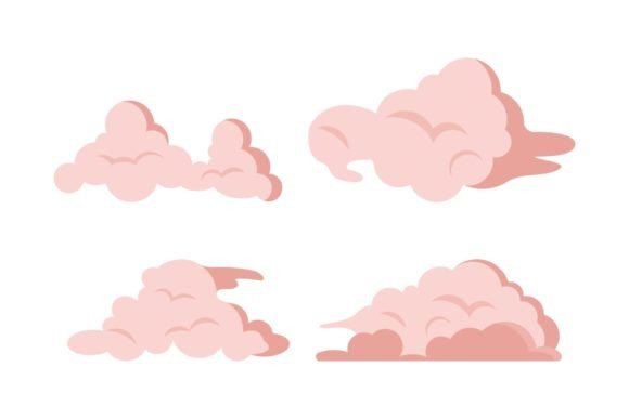 Download Cartoon Clouds Collection - Cartoon clouds Collection