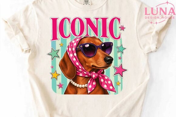 Download Iconic Dachshund Dog Sunglasses PNG - Dachshund Collection