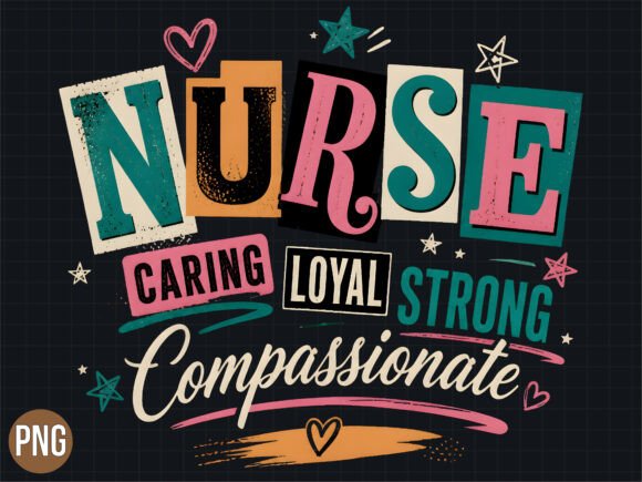Download Retro Nurse Compassionate PNG Shirt - Nurse Collection